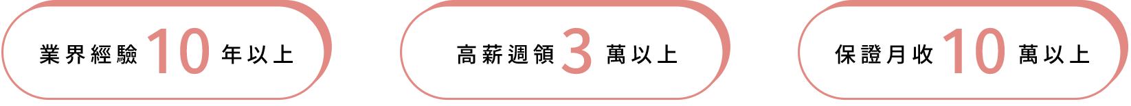高薪周領
